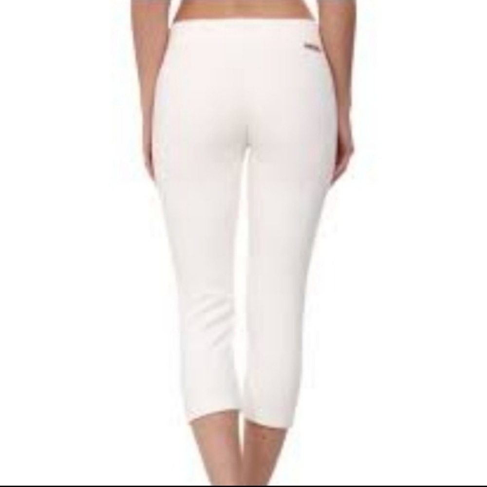 UGG White Cropped Ponte Knit Pants - Picture 6 of 6